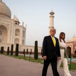 Donald Trump’s visit to Taj Mahal