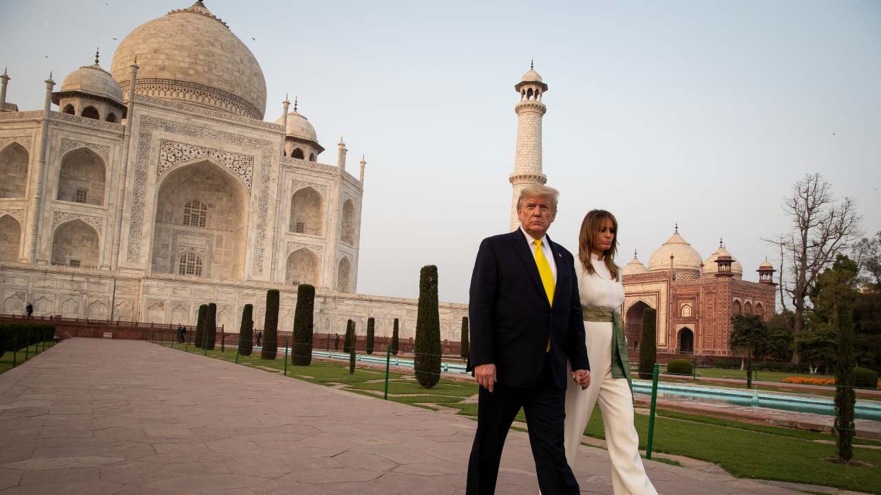 You are currently viewing Donald Trump’s visit to Taj Mahal